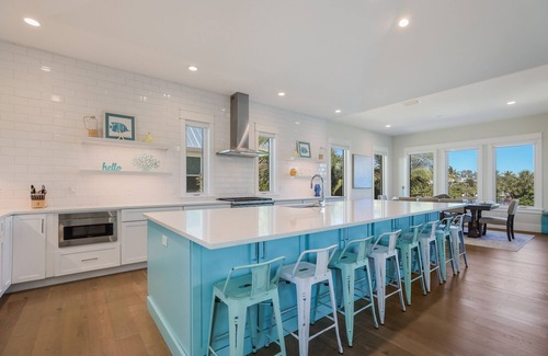 Anna Maria Casa | Luxury Canalfront Retreat with Dock, Pool, Spa and Game Room