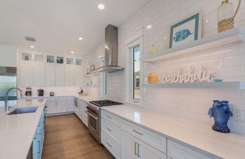 Anna Maria Casa | Luxury Canalfront Retreat with Dock, Pool, Spa and Game Room