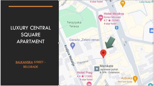 Terazije Apartamento | Luxury Central Square Apartment 2214