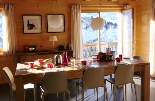 Val d'Illiez Chalet De Esquí | Chalet familiar de lujo con 5 habitaciones en Les Crosets - ski in / ski out