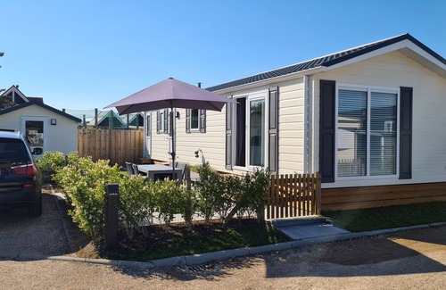 Renesse Chalet De Esquí | Chalet de lujo para 4 p en Holiday Park Zonnedorp (Renesse, Países Bajos)