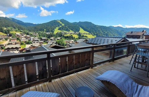 Les Gets Chalet De Esquí | Chalet de lujo con jacuzzi, sauna, parking y WIFI en Les Gets