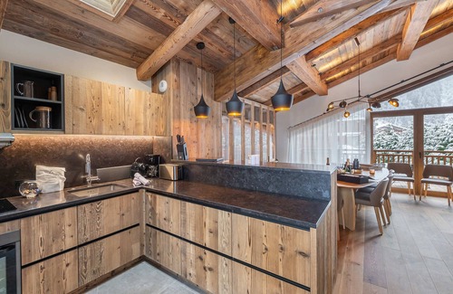 Le Praz Chalet De Esquí | Chalet con piscina, cerca de las pistas y el centro de Courchevel