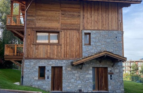 Le Praz Chalet De Esquí | Chalet con piscina, cerca de las pistas y el centro de Courchevel