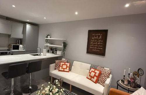 South Acton Apartamento | Luxury Charming 1-bedroom apartment in lovely Acton with AC, WiFi