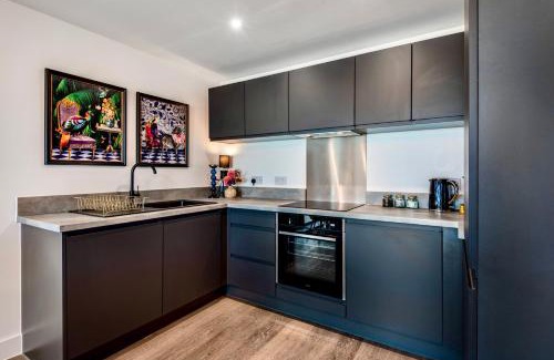 Vauxhall Apartamento | Luxury City Escape - Brand New Stylish 2 Bedroom Apartment with Parking