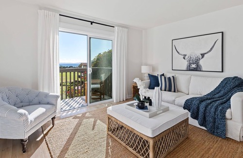 Toro Canyon Condominio | Luxury Condo with Ocean Views in Exclusive Polo Field Complex!