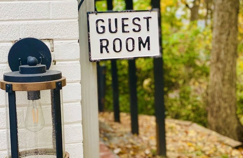 Morristown Casa | Luxury cottage with hot tub, game and movie room, coffee bar, King bed & robes!