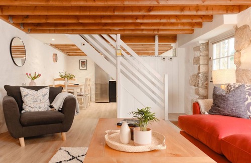 Saint Erth Praze Cabaña | Mulberry Farm Sleeps 4, granero de lujo convertido en un hermoso campo