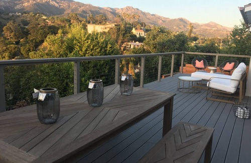 Mission Canyon Casa | Luxury Designer Home in Santa Barbara Hills- Stunning Views!