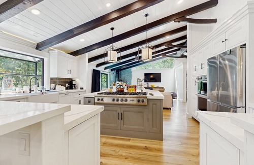 Lake Arrowhead Casa | Luxury dog friendly, lakeside escape w/private hot tub & grill - walk to lake