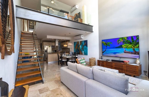 Zazil-ha Condominio | PARADISE en PLAYA; Condominio de lujo con piscina en la azotea 2bd / 2. 5 baños, Para toda la familia