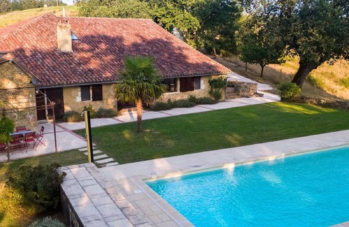 Peyrusse-Grande Villa | Villa en Peyrusse con piscina climatizada