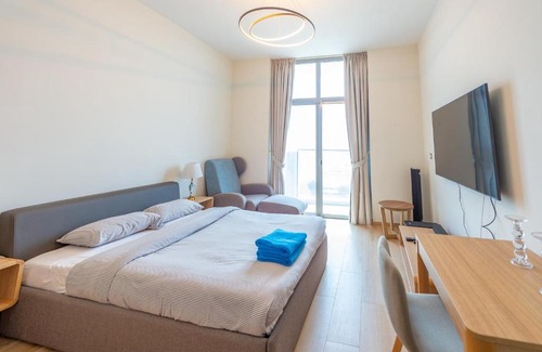 Jebel Ali Apartamento | Luxury Escapes - Cozy Studio In front of Metro Stn - Access to Gym & Pool - Aura Azizi