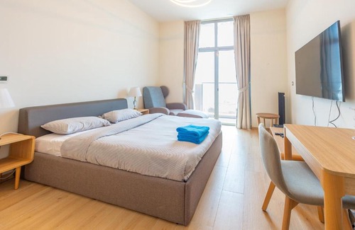 Jebel Ali Apartamento | Luxury Escapes - Cozy Studio In front of Metro Stn - Access to Gym & Pool - Aura Azizi