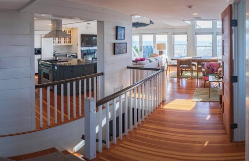 Provincetown Casa | Large beachfront home with panoramic views and A.C. and hot tub.