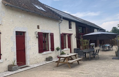 Mont-pres-Chambord Cabaña | Gîte spa et sauna proche des Châteaux de la Loire, idéal pour familles et amateurs de vélo