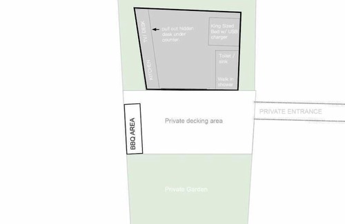 Vassall Otro | Luxury Garden Studio near Oval