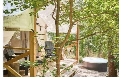 Elora Cabina | Luxury Glamping on Elora Flower Farm - Honeybee