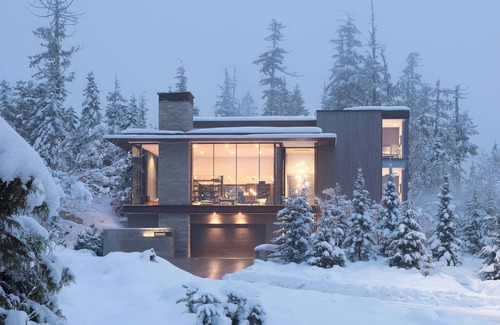 Whistler Creekside Casa | Architectural Gem w/ Pool, Hot Tub, Theatre & Private Gondola Access