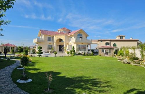 Hassan Abdal Casa | Luxury Hotel Near Islamabad Airport- BBQ, Pool, Waterfall, Gazebose
