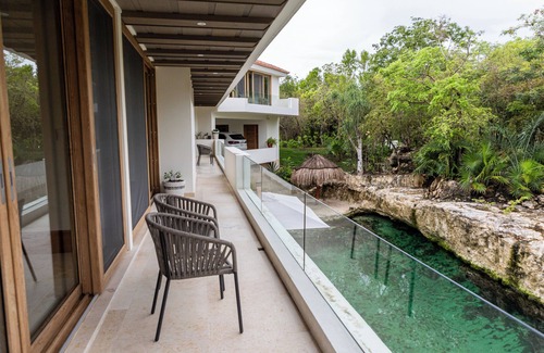 Xpu-Ha Casa | Lujosa villa con cenote privado y cavernas a 10 min de la playa