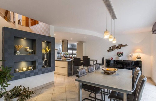 Jullouville Cabaña | Casa de lujo con piscina privada en Jullouville, jardín cerrado, wifi y parking