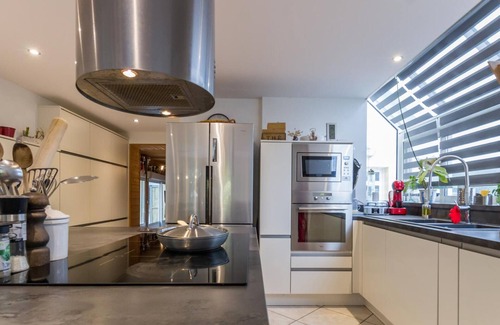 Jullouville Cabaña | Casa de lujo con piscina privada en Jullouville, jardín cerrado, wifi y parking