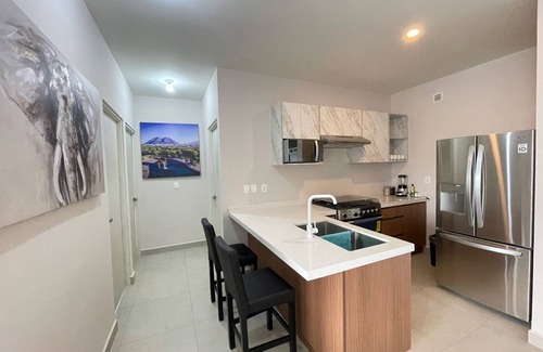 Monterrey Centro Apartamento | De lujo, Frente Arena Monterrey, Parque Fundidora (Pet Friendly)