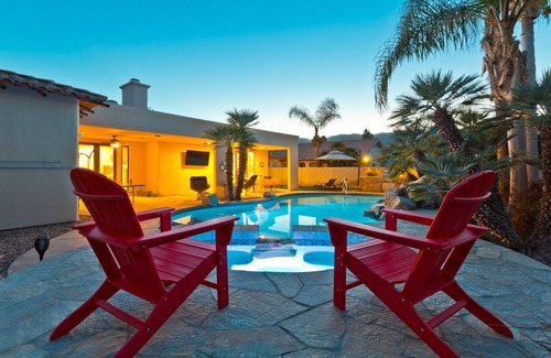 Desert Club Estates Casa | Luxury in La Quinta w/Large Saltwater Pool-Arcades-Ping Pong-EV