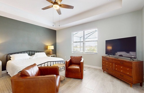 Gateway Casa | Luxury lake view home with pool, hot tub, athletic courts, & gym - dog-friendly