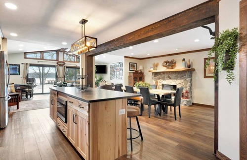 Gouldsboro Casa | Luxury Lakefront w/ Kayaks, Paddleboards, Put Put, Ping Pong