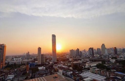 Phra Khanong Nuea Apartamento | Luxury Lively Bangkok View Studio Room Next to BTS