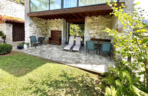 Campo de Caso Apartamento | Luxury LL apartment,FreeWifi,fireplace y terrace