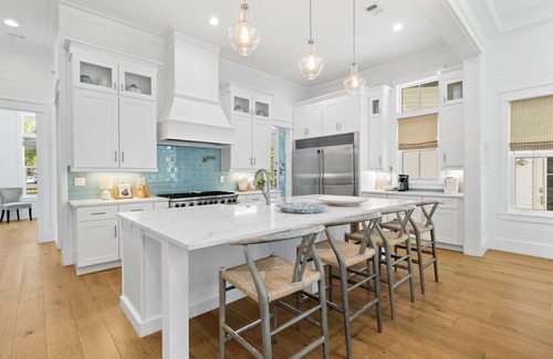 Sugarwood Beach Casa | Seagrove Beach escape—with private pool, chef’s kitchen, 9 bikes, and an LSV