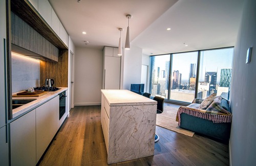 Docklands Apartamento | Luxury Melbourne Retreat with Stunning City Views
