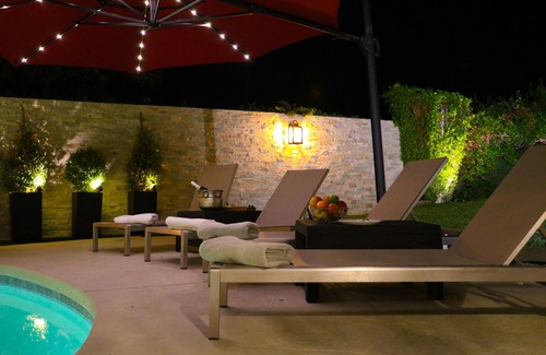 Cathedral City Casa | Casa de lujo moderna PISCINA, SPA, FIRE PIT