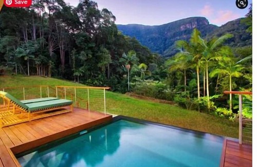 Upper Crystal Creek Cabina | Luxury Mountain View Lodge-Numinbah