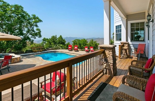 Ramona Casa | Luxury Mountain Top Estate on 21Acres + Pool+Hot Tub+ 3 Kitchens + Hiking Trails