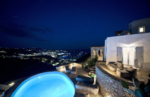 Psarou Villa | Villa de lujo en Mykonos | 4 Dormitorios | Villa Ammonite | Interior bien amueblado