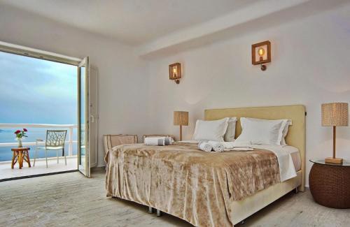 Fanari Villa | Luxury Mykonos Villa Aegean Blue Villa Private Pool Kastro