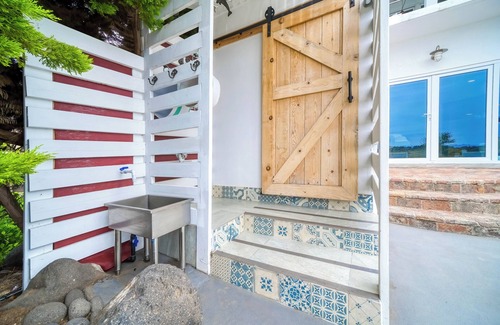 El Sauzal Casa | Luxury Oceanfront Retreat – Sauna, Pool, Sunset Views San Miguel Surf break