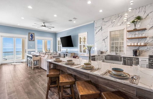 Delos Casa | Luxury on the Beach: Private Pool, Beachfront, 5 Kings, Beach Svc