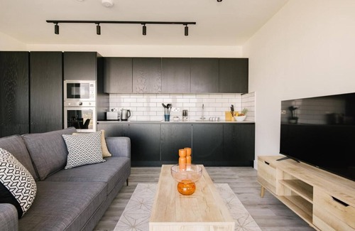 East Acton Apartamento | Luxury One Bedroom Flat City skyview