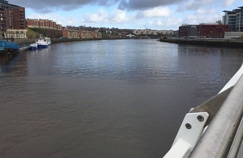 Newcastle-upon-Tyne Apartamento | Luxury Ouseburn flat with city & river views
