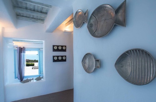Chrissi Akti Villa | Luxury Paros Villa | Sea View Villa | 4 Bedrooms | Close to Golden Beach & Access to Swimming Pool | Tserdakia