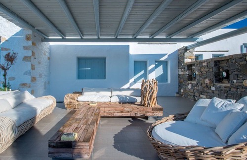 Chrissi Akti Villa | Luxury Paros Villa | Superior Villa | Private Pool | Stunning Interior | 7 BDR | Tserdakia
