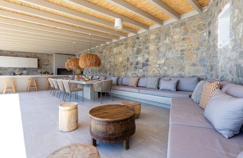 Paros Villa | Luxury Paros Villas | Villa Liberty | 4 Bedrooms | Sea Views and Swimming Pool | Drios