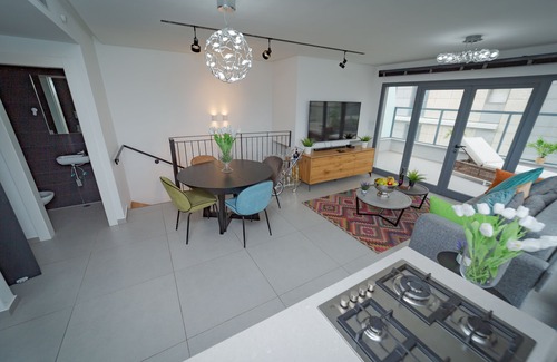 Tel Aviv Apartamento | Ático de lujo con jacuzzi en Rothschild