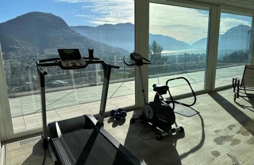 Porza Apartamento | Luxury Penthouse, lake view